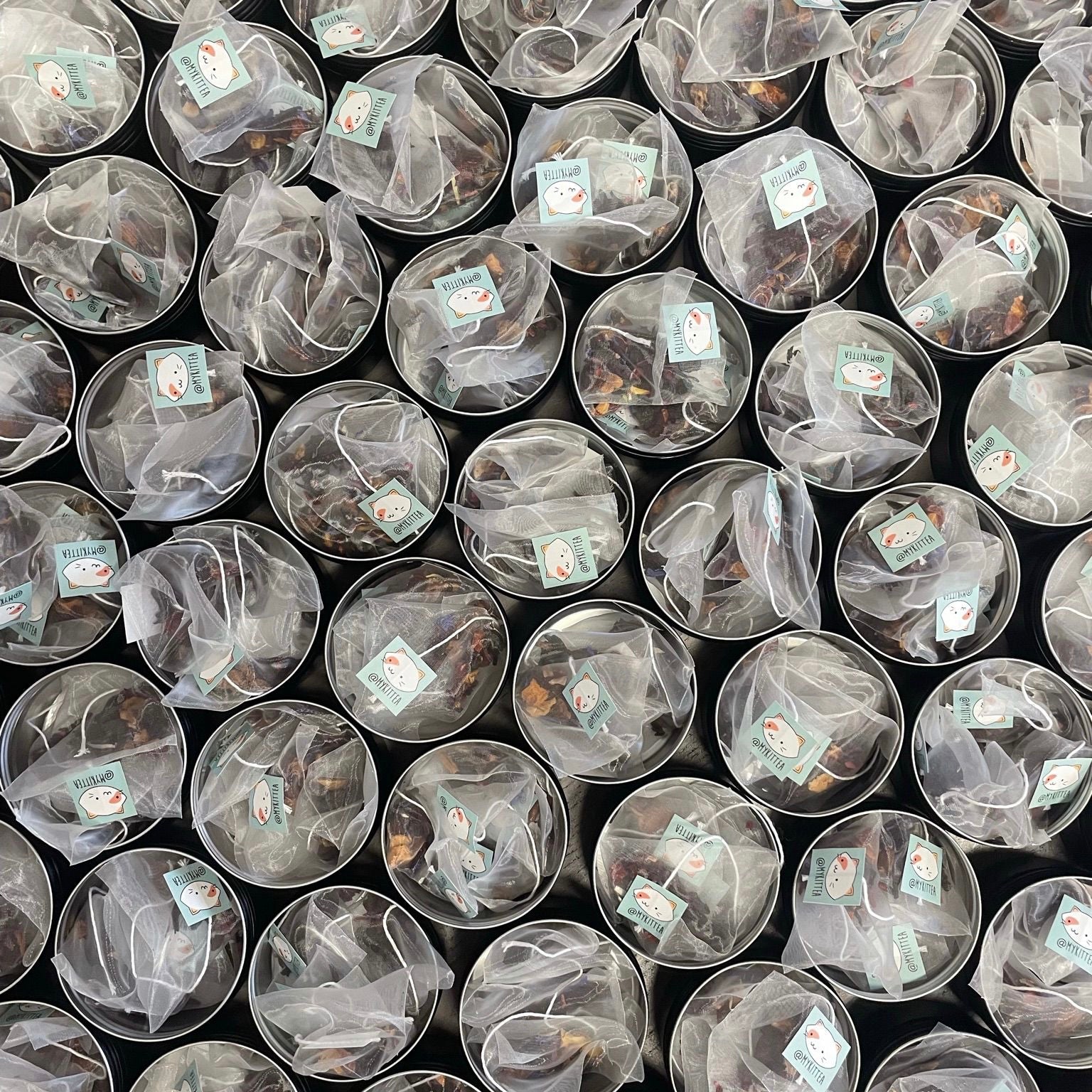 Custom Christmas Teabags Tea Tins (Pre-Order)