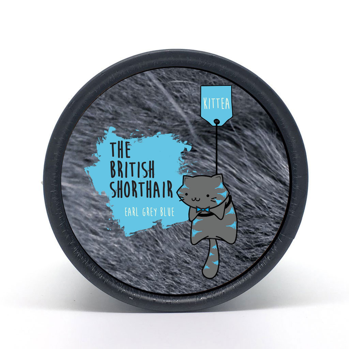 The British Shorthair - Earl Grey Blue Tea Tin - Kittea