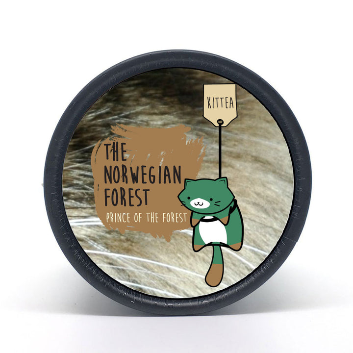 The Norwegian Forest - Prince of the Forest Tea Tin - Kittea