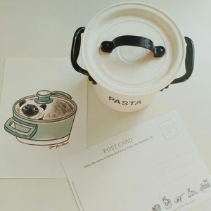 Kittea x Kino the Kitchen Cat: Postcard Series