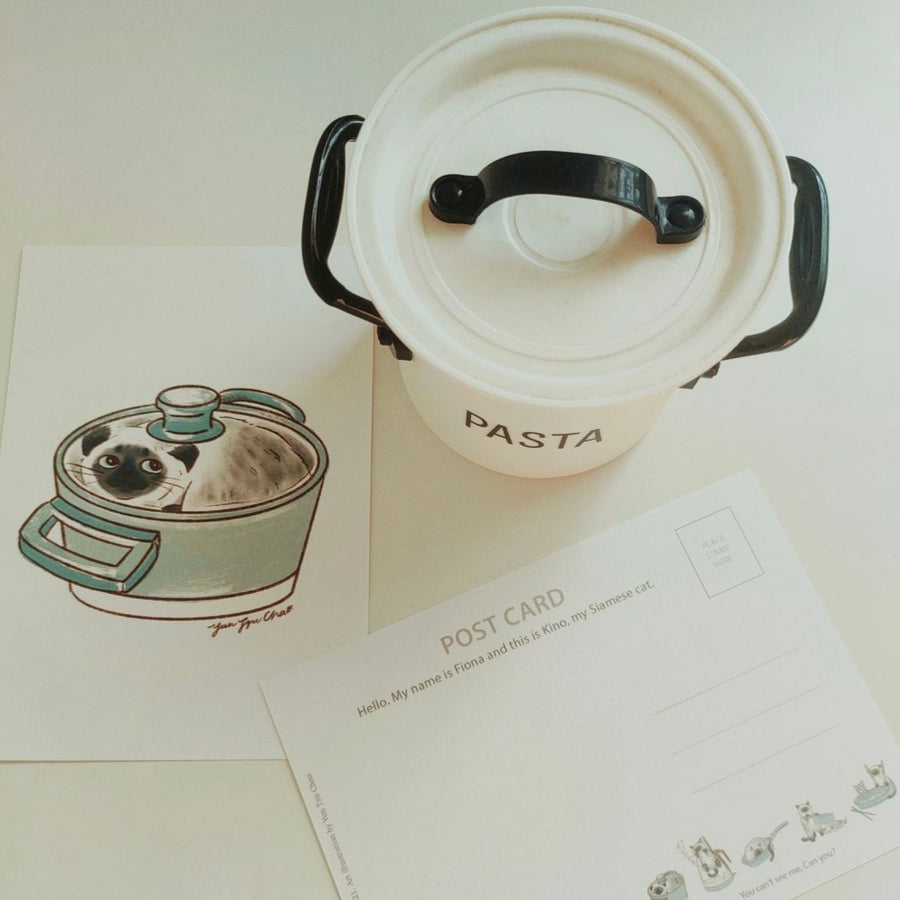 Kittea x Kino the Kitchen Cat: Postcard Series