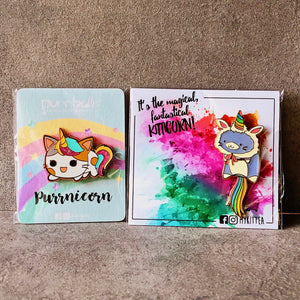 Kittea x Purrballs: Purrnicorn Meets Kitticorn Gift Set