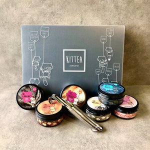 6 TEA TINS GIFT SET - Kittea